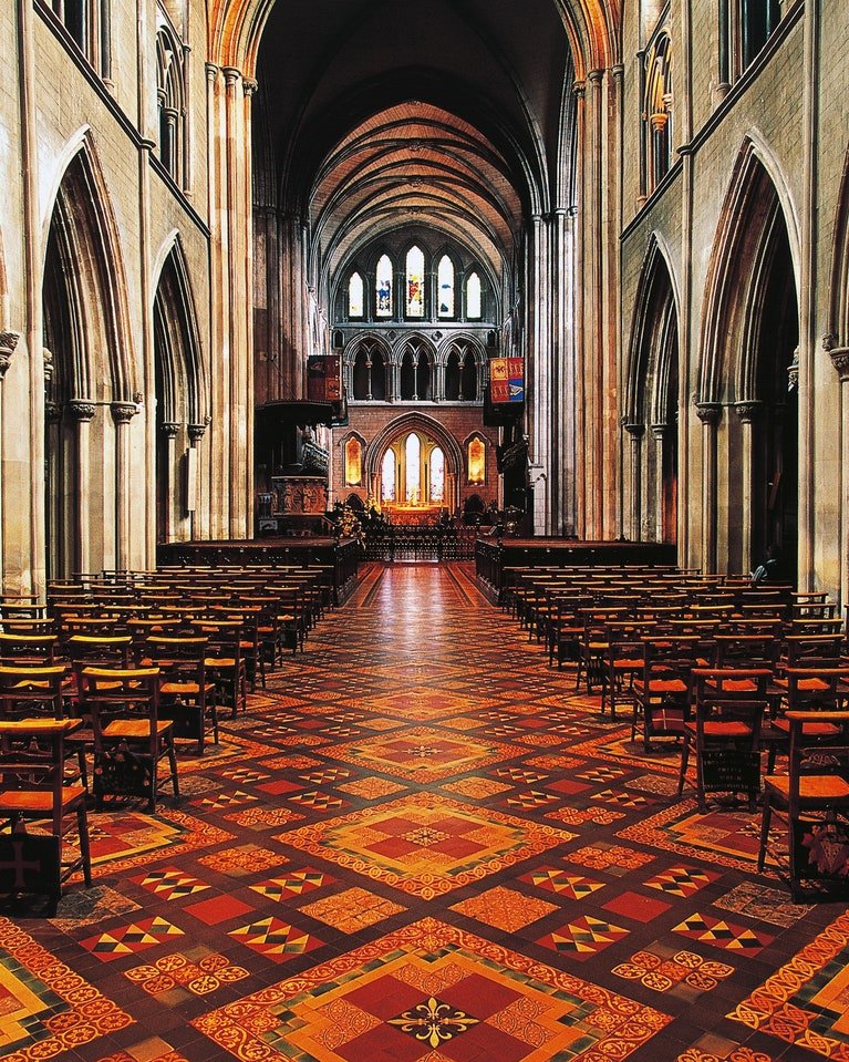 Interior of St. Patrick's Cathedral Dublin